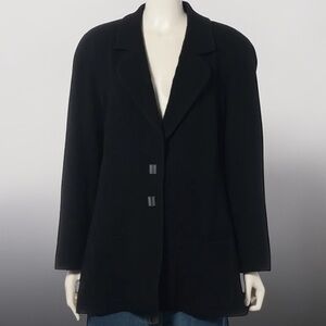 Chanel Coco Button 99C Wool & Nylon Jacket Size 44